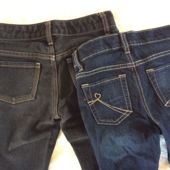 Lot Bundle Girls Skinny Jeans 8 - Picture 2 of 3